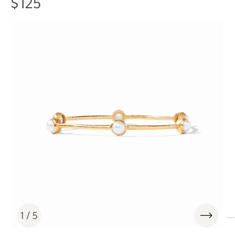 Julie vos- Milano luxe pearl bangle